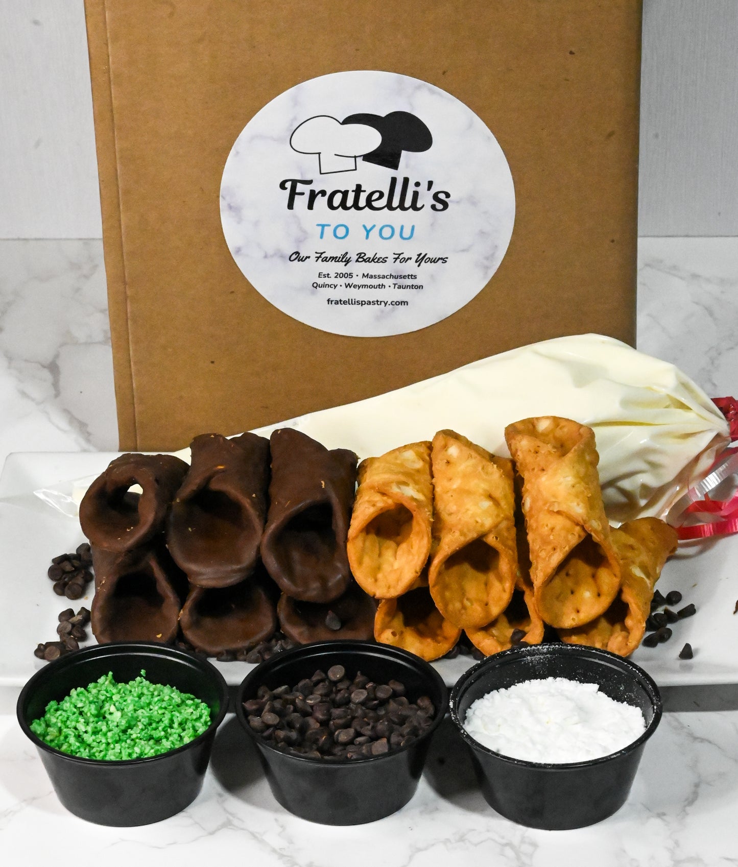 DIY Cannoli Kit (Dozen)