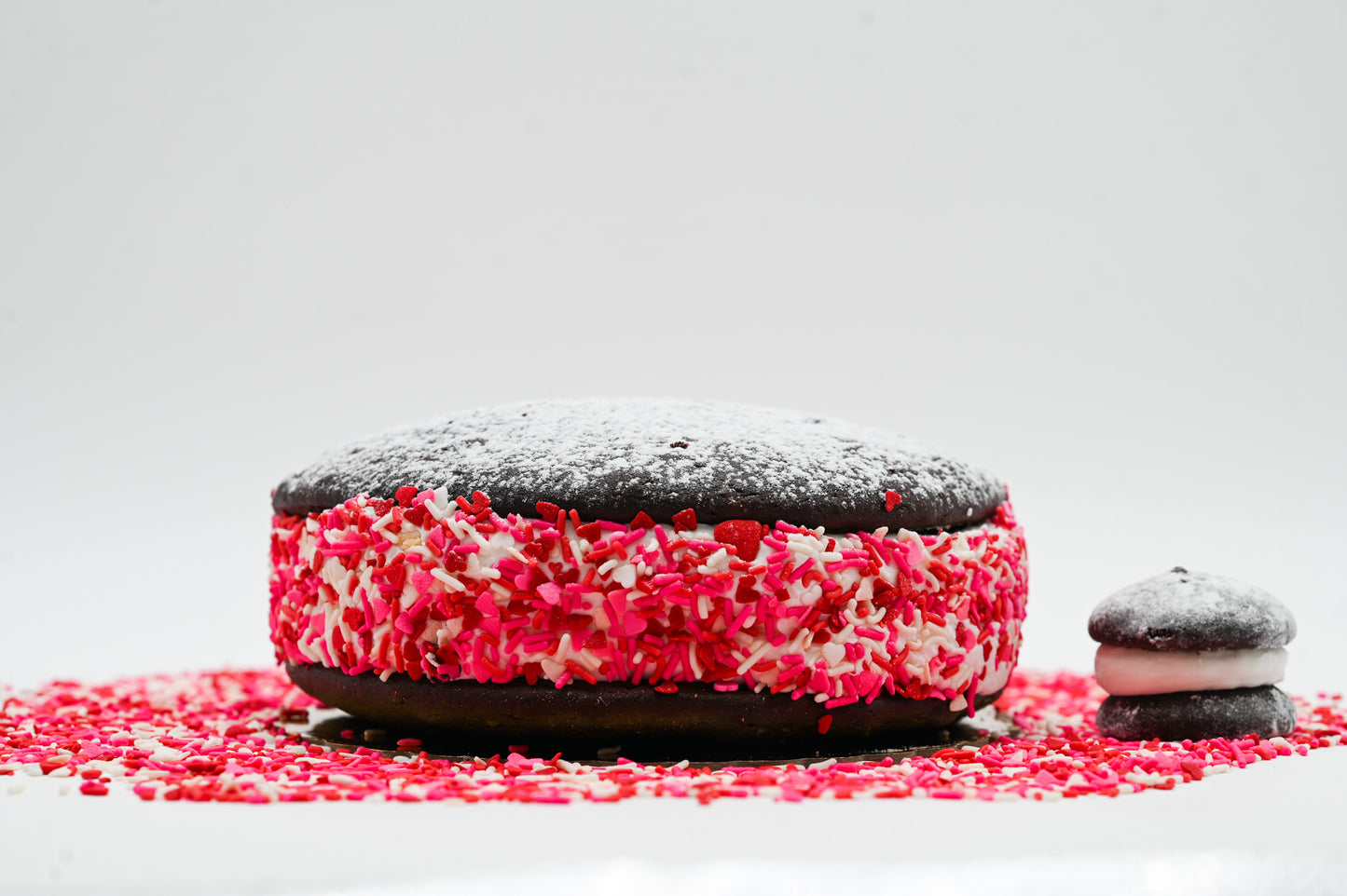 GIANT Valentine's Whoopie Pie Cake 3LB 8"