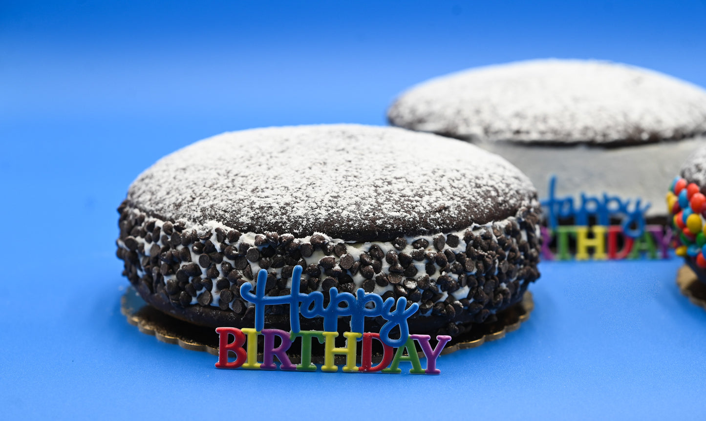 Fratelli's Famous GIANT Birthday 3LB 8” Whoopie Pie Cake