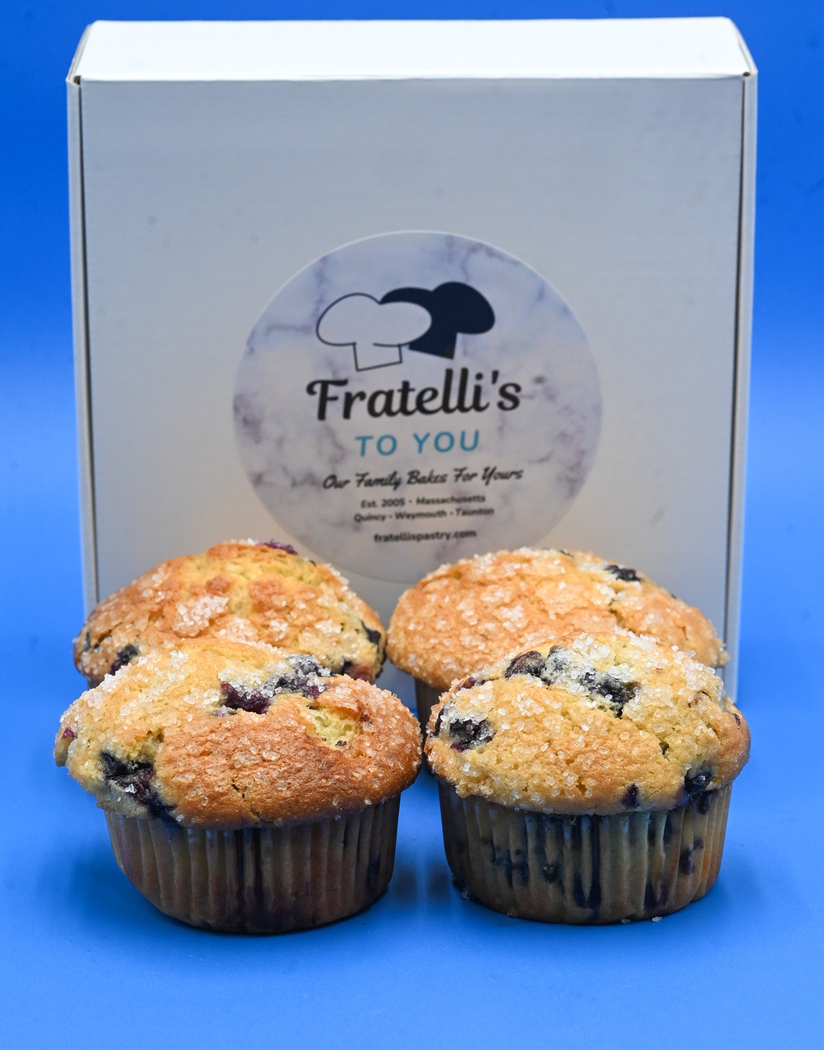 Fratelli's Famous Blueberry Muffins (4 Pack)