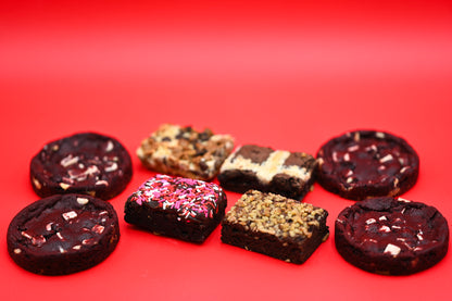 Valentine's Brownies and Cookies Variety Box (8-Pack)