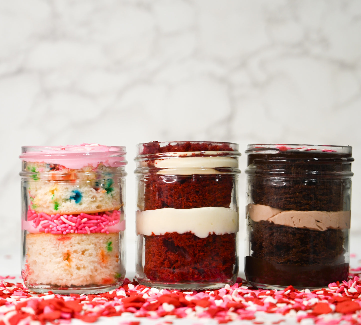 Valentine's Jars of Joy (3 Pack - 8oz Jars)