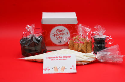 Valentine's DIY Cannoli Kit (Dozen)