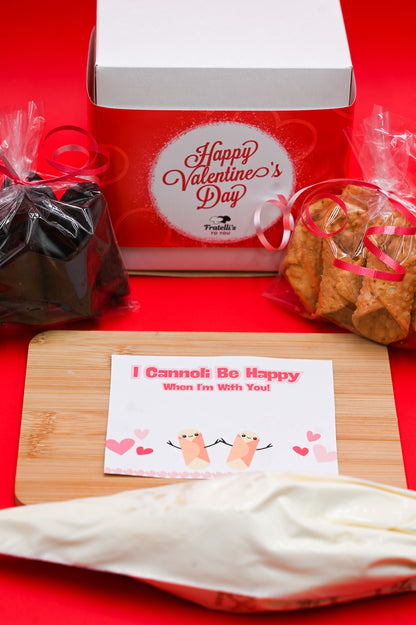 Valentine's DIY Cannoli Kit (Dozen)