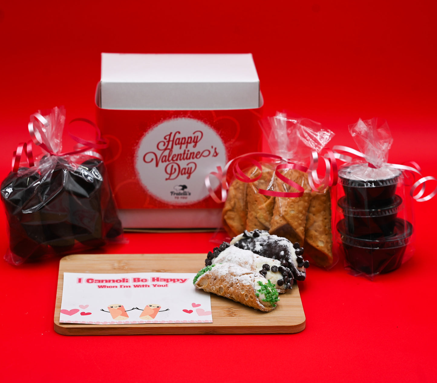 Valentine's DIY Cannoli Kit (Dozen)