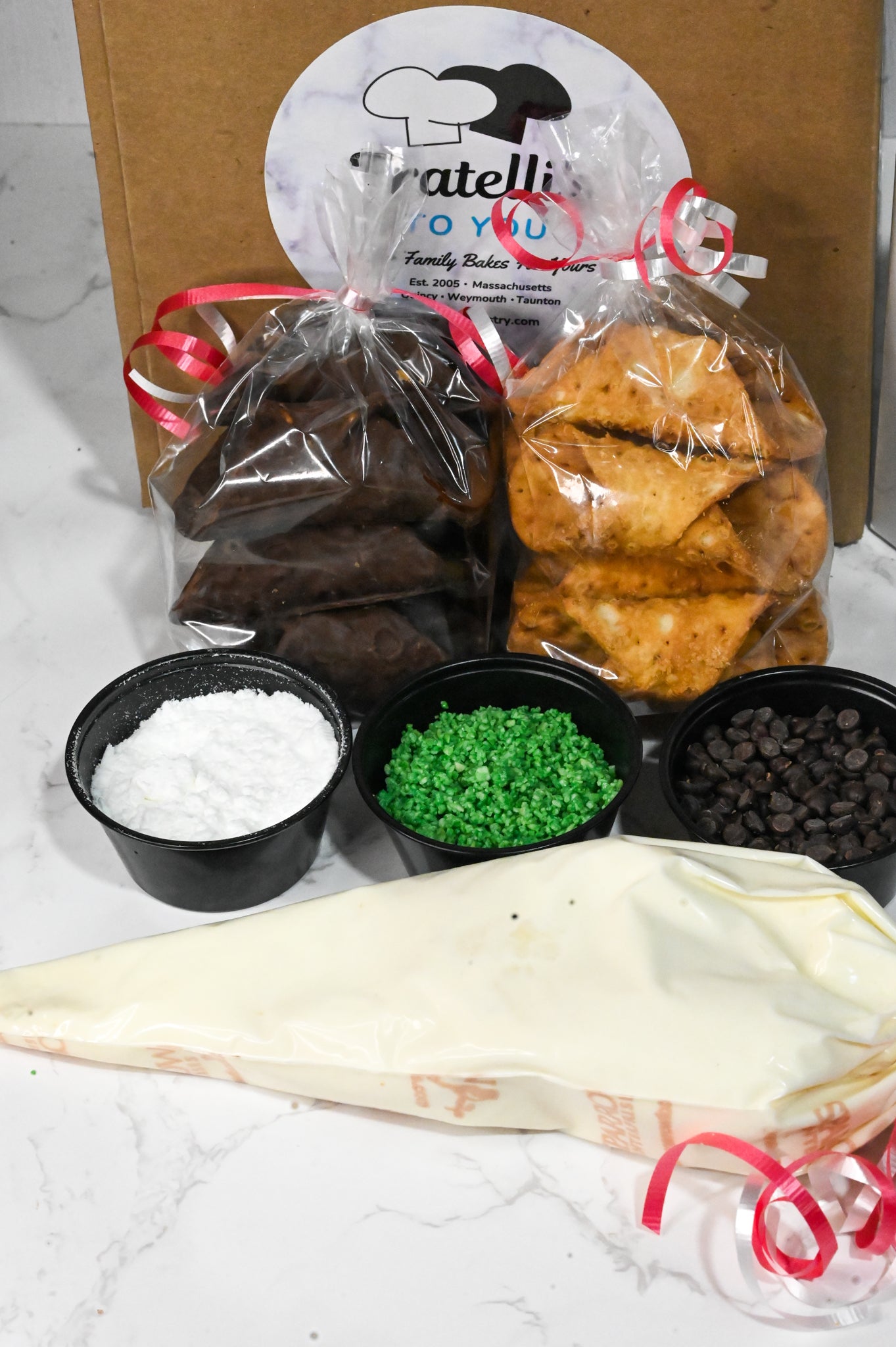 DIY Cannoli Kit (Dozen)