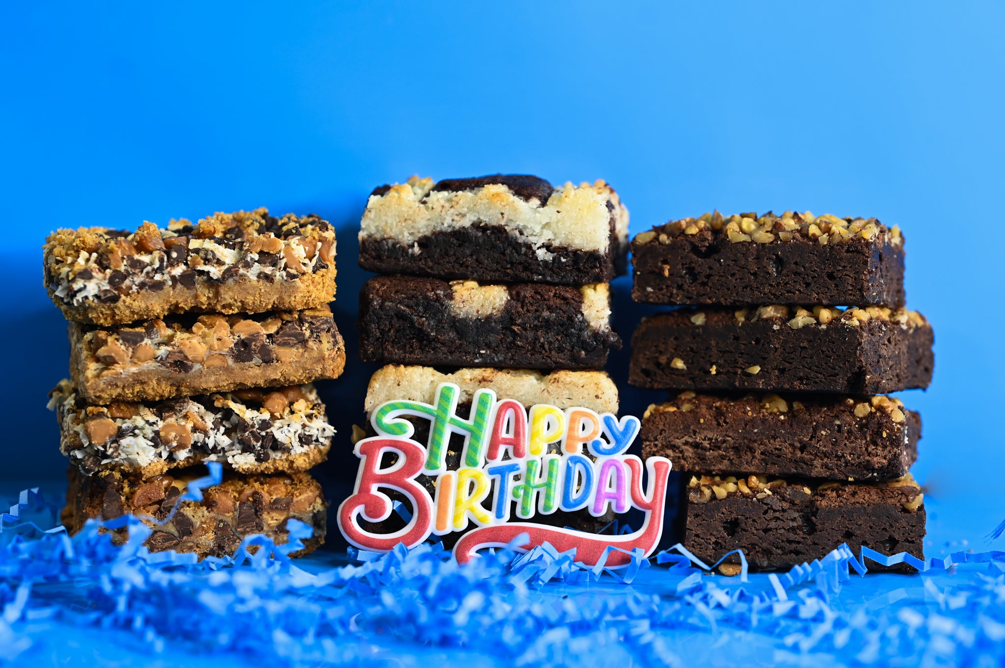 Birthday Brownie Box Assortment (Dozen Large)