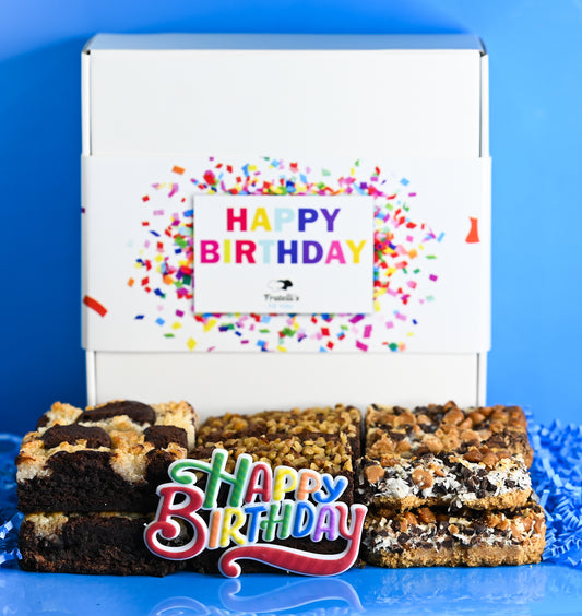 Birthday Brownie Box Assortment (Dozen Large)