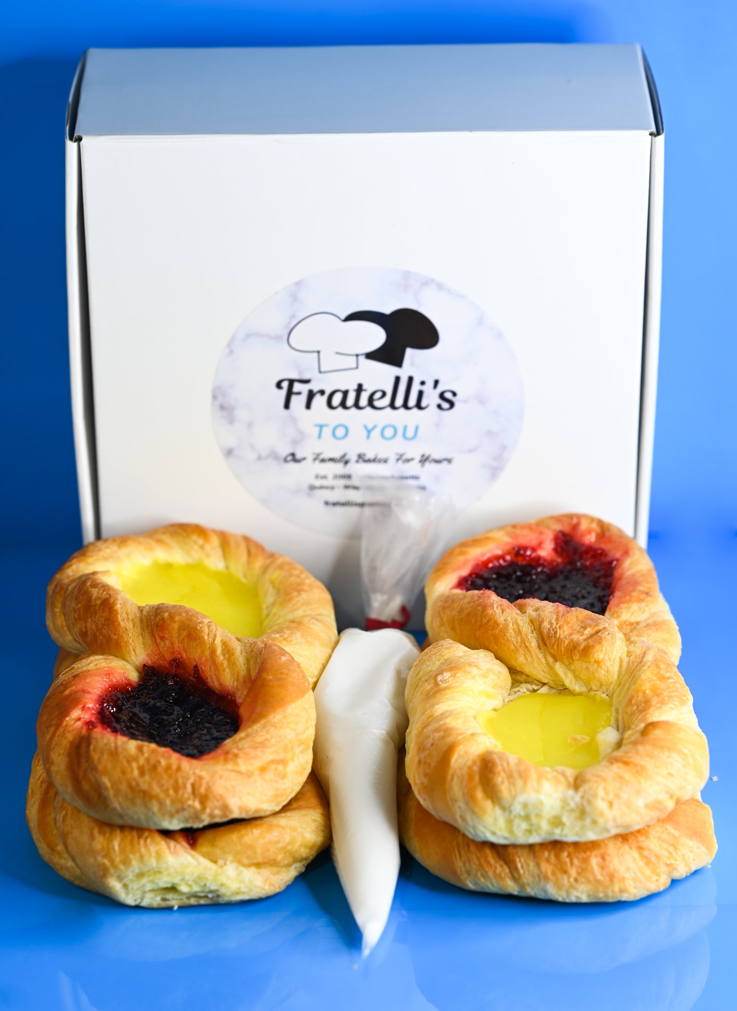 Figure 8 Raspberry & Lemon Danish (4-Pack)